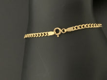 Load image into Gallery viewer, 18K Gold Chain Bracelet Curb Size 7 inches - Rafant
