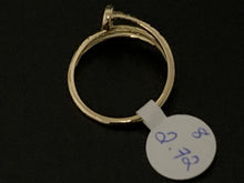 Load image into Gallery viewer, New Real 18K Saudi Gold Nail Ring Size 8 - Rafant
