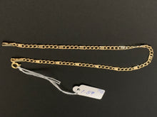 Load image into Gallery viewer, 18K Saudi Gold Chain Link Bracelet Size 7.5 Dainty Lightweight 1.57grams - Rafant
