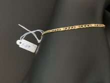 Load image into Gallery viewer, 18K Saudi Gold Chain Link Bracelet Size 7.5 Dainty Lightweight 1.57grams - Rafant

