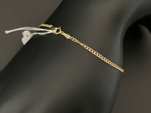 Load image into Gallery viewer, New Real 18K Saudi Gold Chain Link Size 7 Lightweight Dainty 0.81 grams - Rafant
