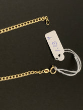 Load image into Gallery viewer, New Real 18k Saudi Gold Curb Link Chain Bracelet Size 7&quot; - Rafant

