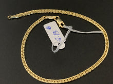 Load image into Gallery viewer, New Real 18K Saudi Gold Chain Link Bracelet Size 8 Item#174 - Rafant
