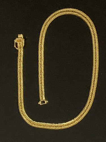 New Real 18K Japan Gold Chain Bracelet Size 8.5 - Rafant
