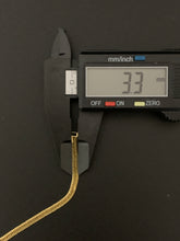 Load image into Gallery viewer, New Real 18K Japan Gold Chain Bracelet Size 8.5&quot; Item196 - Rafant
