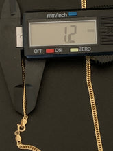 Load image into Gallery viewer, New Real 18K Saudi Gold Necklace Curb 18&quot; Chain Jesus Christ Round Pendant - Rafant
