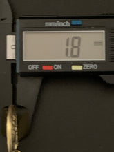 Load image into Gallery viewer, New Real 18K Saudi Gold Necklace Curb 18&quot; Chain Jesus Christ Round Pendant - Rafant
