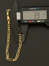 Load image into Gallery viewer, New Real 18K Saudi Gold Figaro Link Chain Bracelet Size 8 - Rafant
