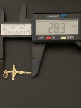 Load image into Gallery viewer, New Real 18K Saudi Gold Cross Pendant Item#253 - Rafant
