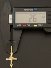 Load image into Gallery viewer, New Real 18K Saudi Gold Cross Pendant Item#253 - Rafant

