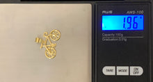 Load image into Gallery viewer, New Real 18K Japan Gold Bicycle Pendant - Rafant
