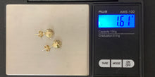 Load image into Gallery viewer, 18K Gold Ball Stud Earrings 1.61 grams - Rafant
