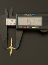 Load image into Gallery viewer, New Real 18K Saudi Gold Cross Pendant Item#247 - Rafant
