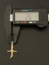Load image into Gallery viewer, New Real 18K Saudi Gold Cross Pendant Item#247 - Rafant
