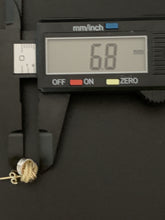 Load image into Gallery viewer, New Real 18K Saudi Gold Tricolor White Yellow Rose Gold Knot Stud Earrings - Rafant
