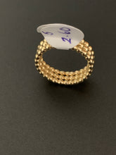 Load image into Gallery viewer, New Real 18K Saudi Gold Beaded Bubble Ring Size 5 - Rafant
