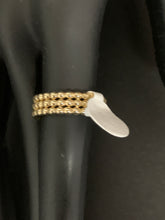 Load image into Gallery viewer, New Real 18K Saudi Gold Beaded Bubble Ring Size 5 - Rafant
