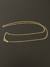 Load image into Gallery viewer, New Real 18K Saudi Gold Cable Link Chain Item#261 - Rafant
