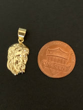 Load image into Gallery viewer, New Real 18K Japan Gold Jesus Christ Face Pendant - Rafant
