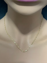Load image into Gallery viewer, New Real 18K Saudi Gold Cable Chain Link 17.50&quot; Item#283 - Rafant
