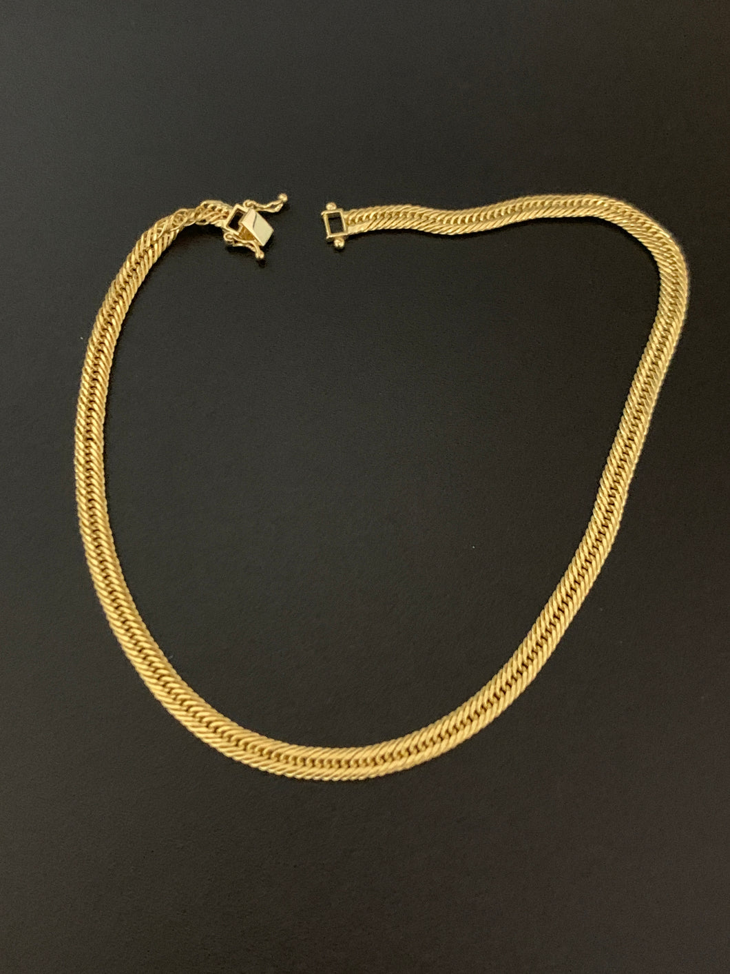 New Real 18K Japan Gold Chain Bracelet Size 8.5 Item#269 - Rafant