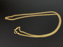 Load image into Gallery viewer, New Real 18K Saudi Gold Curb Chain 18&quot; - Rafant
