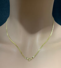 Load image into Gallery viewer, New Real 18K Saudi Gold Curb Chain 18&quot; - Rafant
