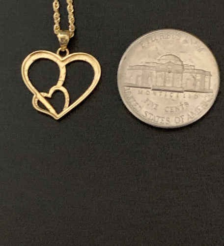 New Real 18K Saudi Gold Necklace Rope Chain 15.75