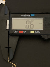 Load image into Gallery viewer, New Real 18K Saudi Gold Necklace Box Chain 19.75&quot; with Key Pendant Item#287 - Rafant
