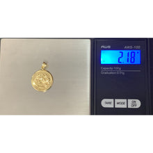 Load image into Gallery viewer, New Real 18K Saudi Gold Dragon Round Circle Pendant - Rafant
