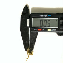 Load image into Gallery viewer, New Authentic 18K Japan Gold Hoop Loops Heart  Earrings Item12 - Rafant
