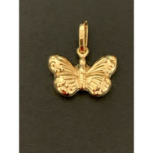 Load image into Gallery viewer, 18K Gold Pendant Butterfly Saudi Gold Small - Rafant
