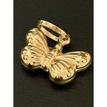Load image into Gallery viewer, 18K Gold Pendant Butterfly Saudi Gold Small - Rafant
