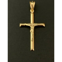 Load image into Gallery viewer, Real 18K Saudi Gold Pendant Cross - Rafant
