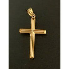 Load image into Gallery viewer, Real 18K Saudi Gold Pendant Cross - Rafant

