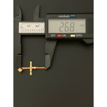 Load image into Gallery viewer, Real 18K Saudi Gold Pendant Cross - Rafant

