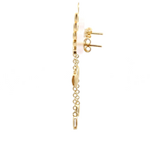 Load image into Gallery viewer, 18K Gold Earrings Post Dangling - Rafant
