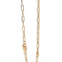 Load image into Gallery viewer, 18K Yellow Gold Bracelet Paperclips Size 7.5 inches - Rafant
