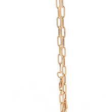 Load image into Gallery viewer, 18K Yellow Gold Bracelet Paperclips Size 7.5 inches - Rafant
