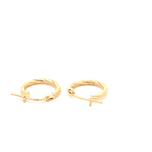 Load image into Gallery viewer, 18K Yellow Gold Earrings Hoops Small - Rafant
