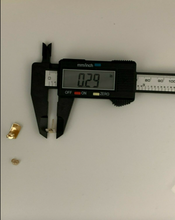 Load image into Gallery viewer, New Authentic 18K Saudi Gold Stud Two Tone White/Yellow Gold Earrings - Rafant
