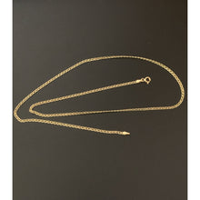 Load image into Gallery viewer, 18K Gold Chain Necklace Saudi Real Gold Mariner Link  20&quot; - Rafant
