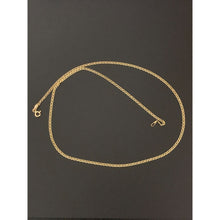 Load image into Gallery viewer, 18K Gold Chain Necklace Saudi Real Gold Mariner Link  20&quot; - Rafant
