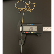 Load image into Gallery viewer, 18K Gold Chain Necklace Saudi Real Gold Mariner Link  20&quot; - Rafant
