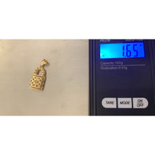 Load image into Gallery viewer, Real 18K Saudi Gold Lock Pendant - Rafant
