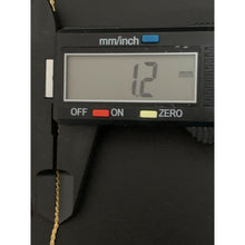 Load image into Gallery viewer, 18K Gold Necklace Chain 18 Inches with Dragon Pendant 1.40 grams - Rafant
