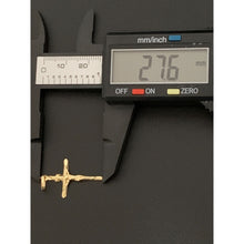 Load image into Gallery viewer, 18K Gold Pendant Cross 0.68 grams - Rafant
