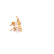 Load image into Gallery viewer, 18K Gold Earrings Stud Heart Small - Rafant
