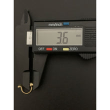 Load image into Gallery viewer, 18K Gold Earrings Heart Ball Small 1.24 grams - Rafant
