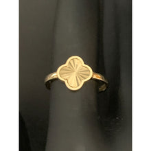 Load image into Gallery viewer, 18K Gold Rings Clover 1.34 grams Size 6 - Rafant
